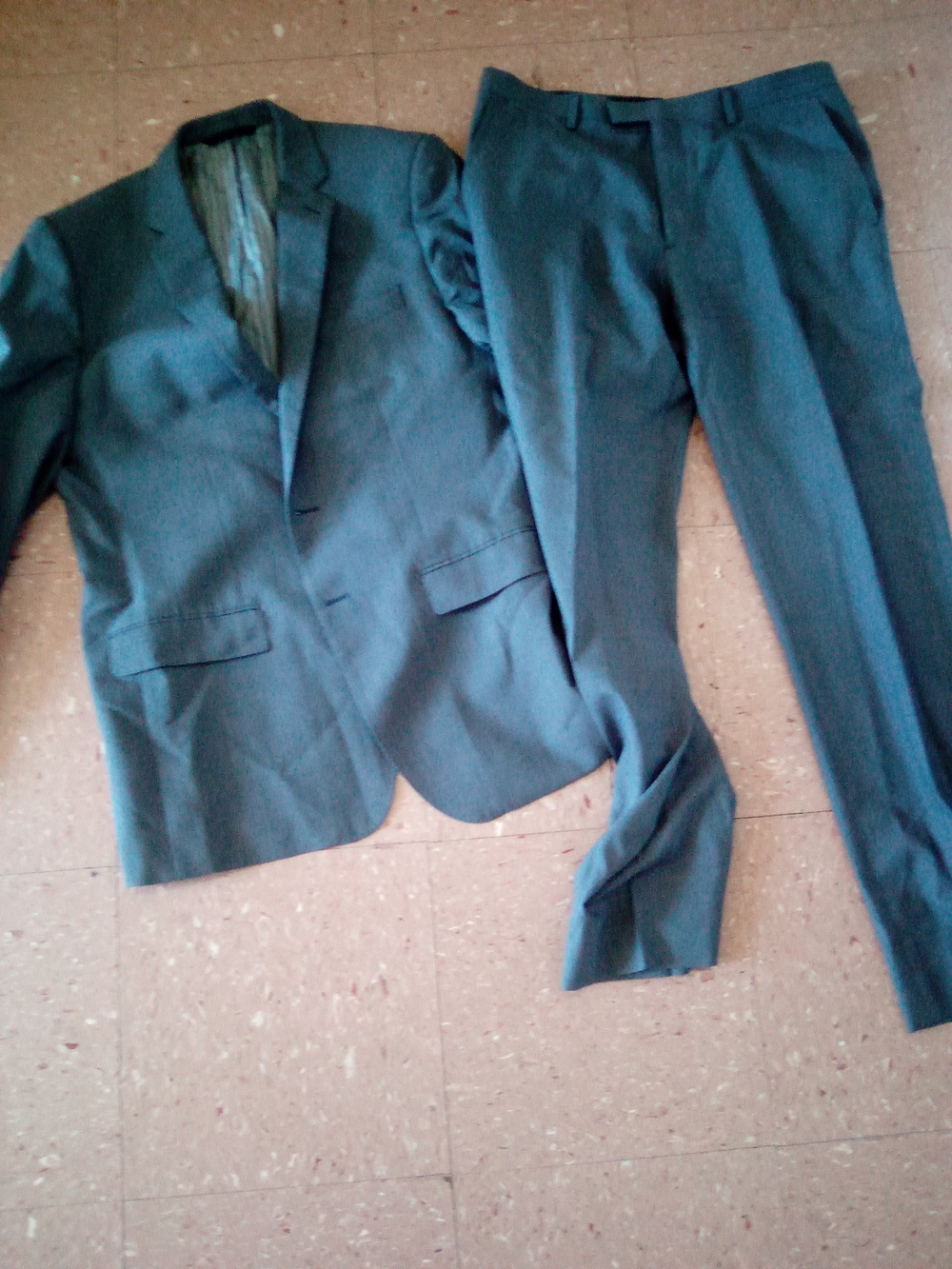 Banana Republic Men's Classic Blue Suit Jacket & Trousers 42R 32x32